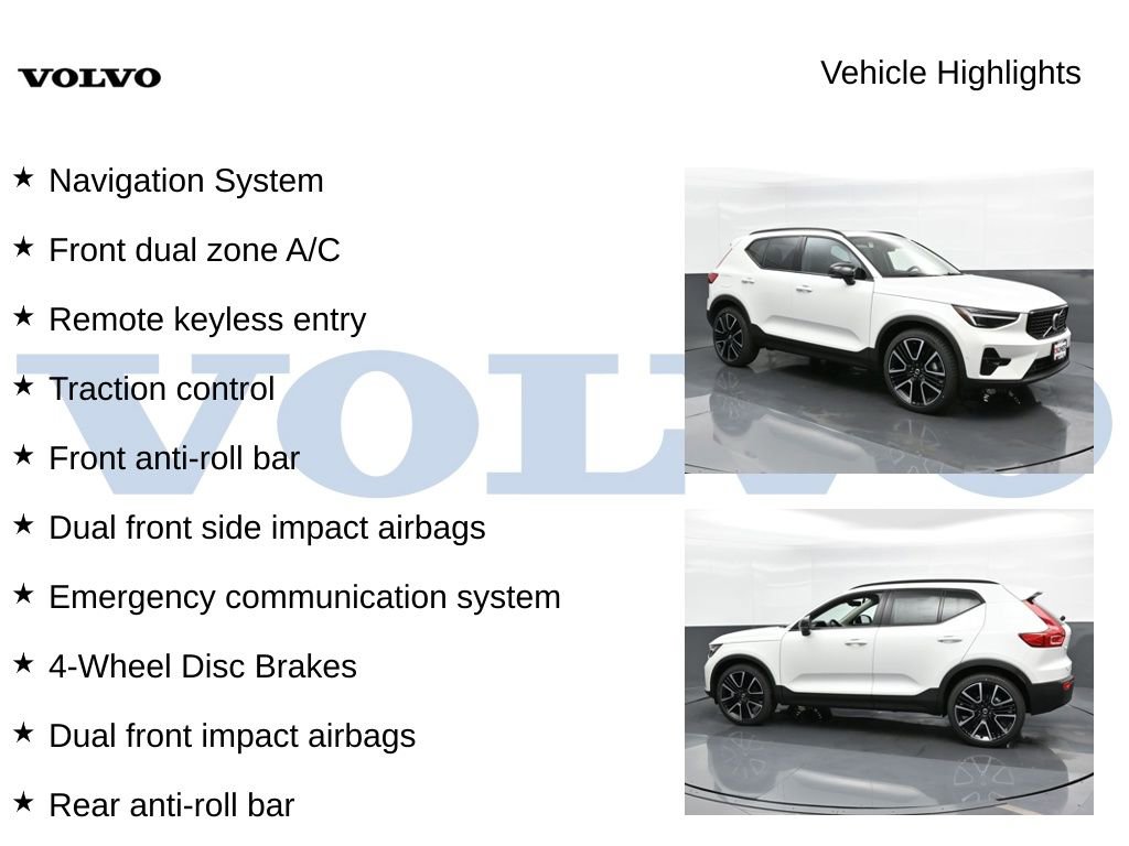 New 2025 Volvo XC40 B5 Plus w/ Climate Package image 2