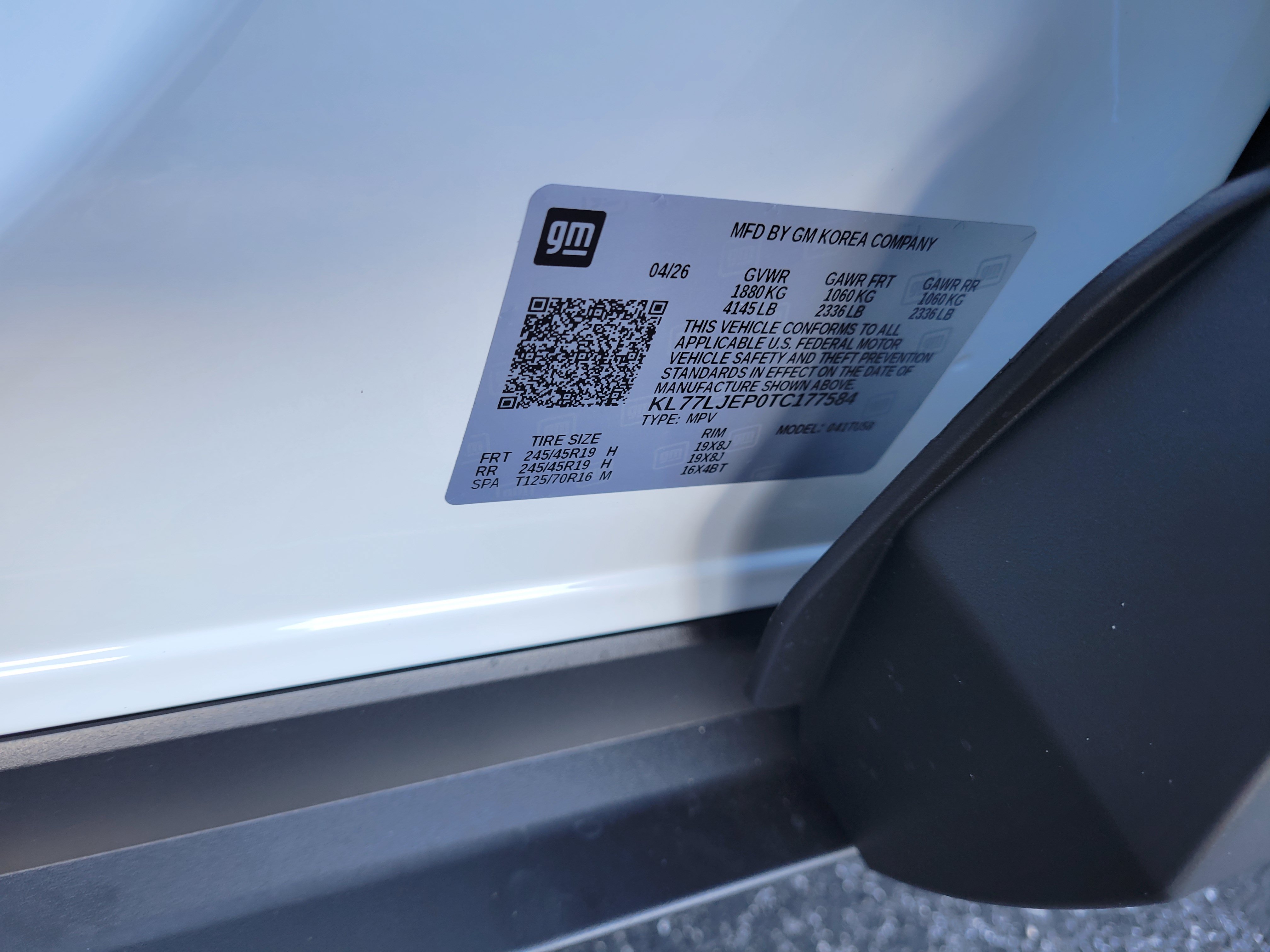 New 2026 Chevrolet Trax RS w/ Sunroof Package FWD image 40