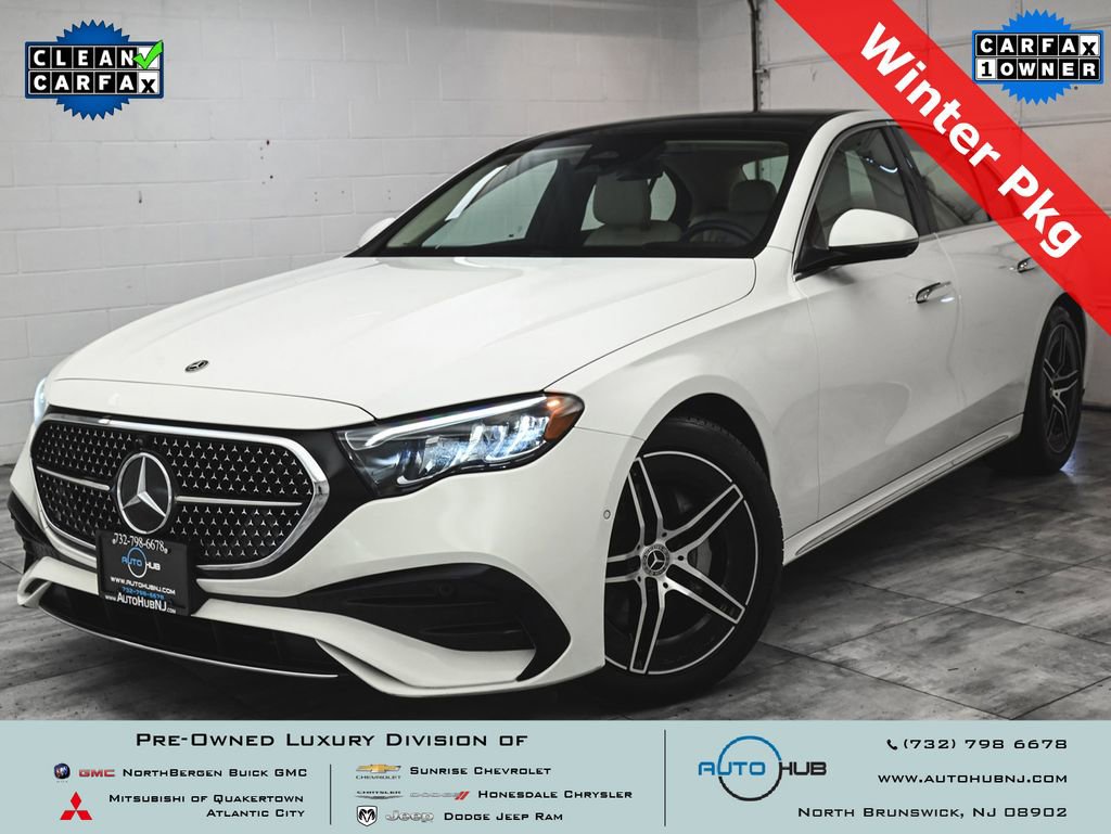 Used 2025 Mercedes-Benz E 350 4MATIC Sedan image 1
