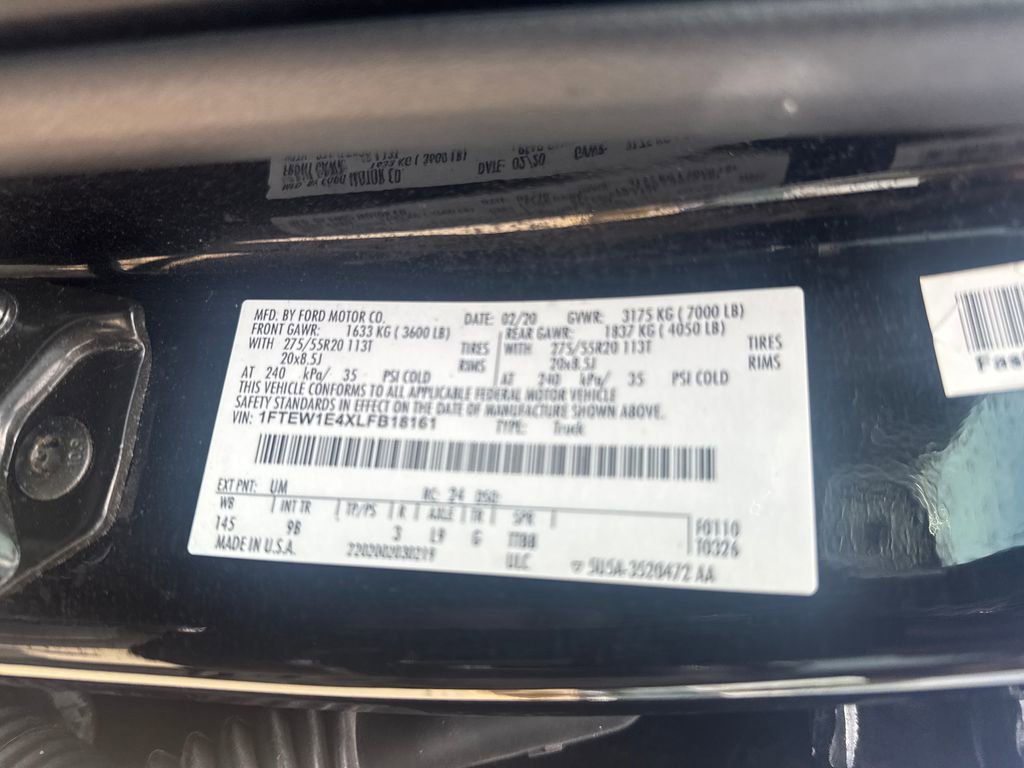 Used 2020 Ford F150 Platinum w/ Equipment Group 701A Luxury AWD/4WD image 32