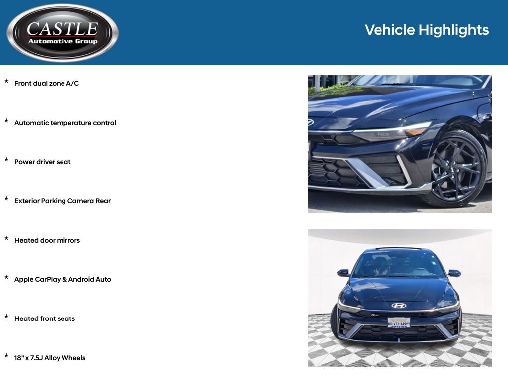 Used 2025 Hyundai Elantra N Line FWD image 8