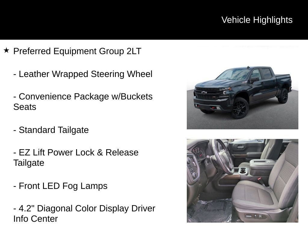 Used 2022 Chevrolet Silverado 1500 LT Trail Boss w/ Bed Protection Package image 25