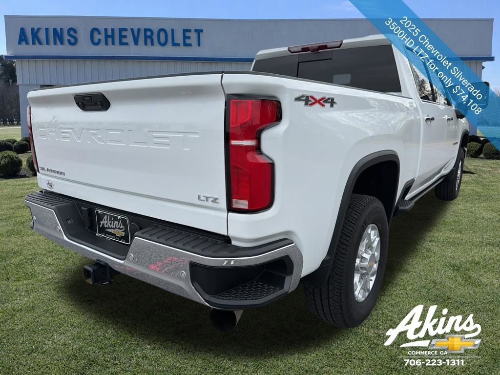 Used 2025 Chevrolet Silverado 3500 LTZ w/ LTZ Premium Package image 8