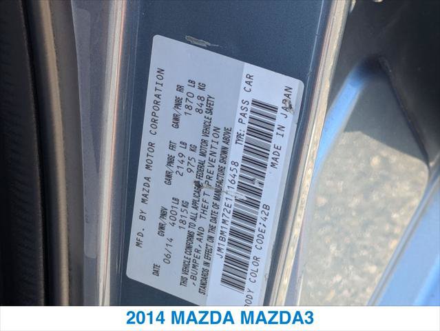 Used 2014 MAZDA MAZDA3 i Grand Touring FWD image 26