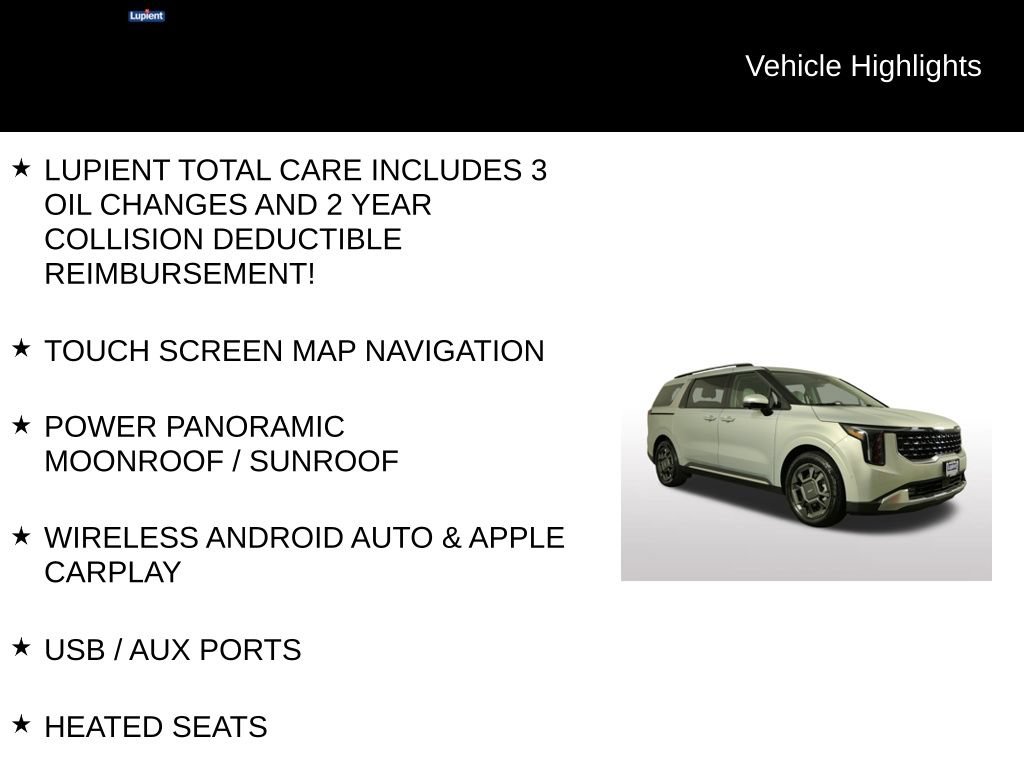 Used 2026 Kia Carnival SX FWD image 8