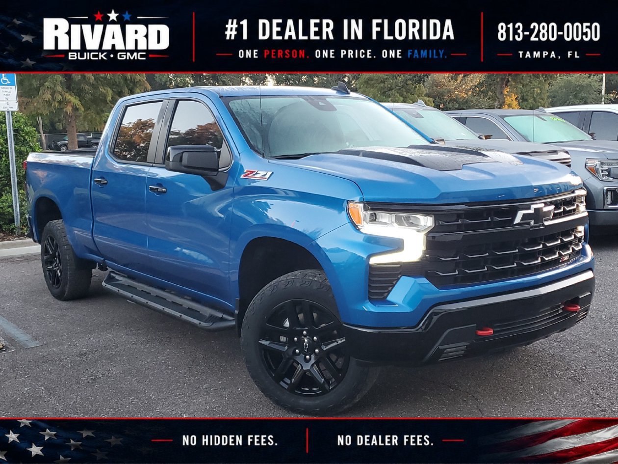Used 2022 Chevrolet Silverado 1500 LT Trail Boss w/ Protection Package AWD/4WD image 1