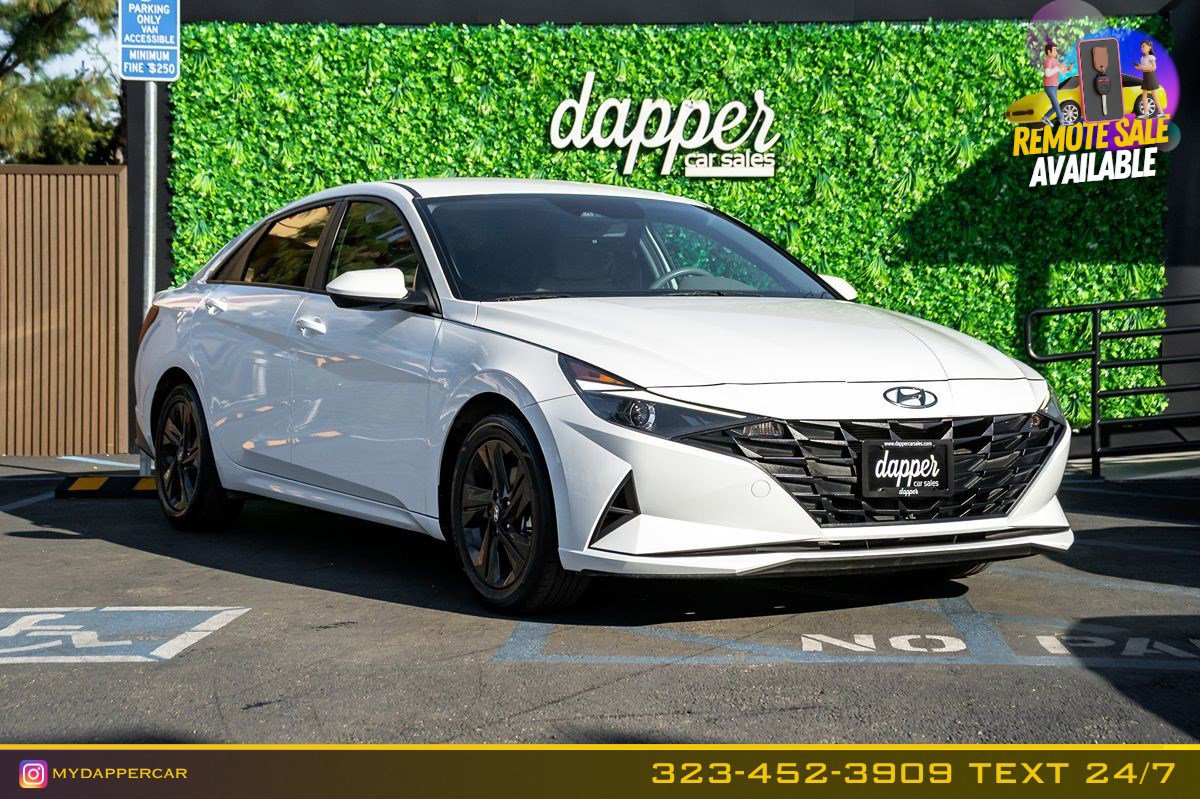 Used 2021 Hyundai Elantra Blue image 3