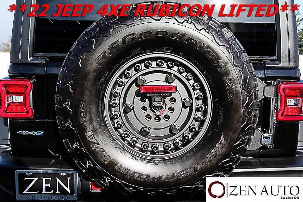 Used 2022 Jeep Wrangler Unlimited Rubicon 4xe w/ Cold Weather Group image 11
