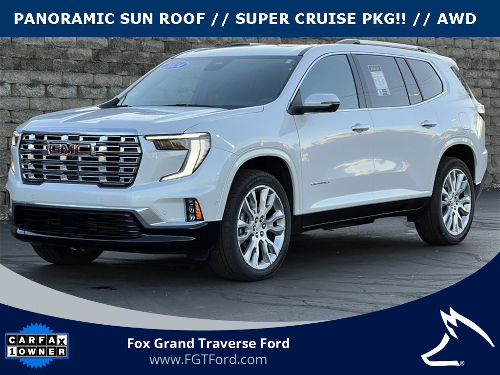 Used 2024 GMC Acadia Denali w/ Super Cruise Package