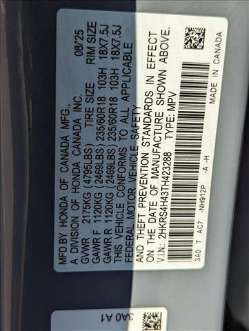 New 2026 Honda CR-V EX image 18