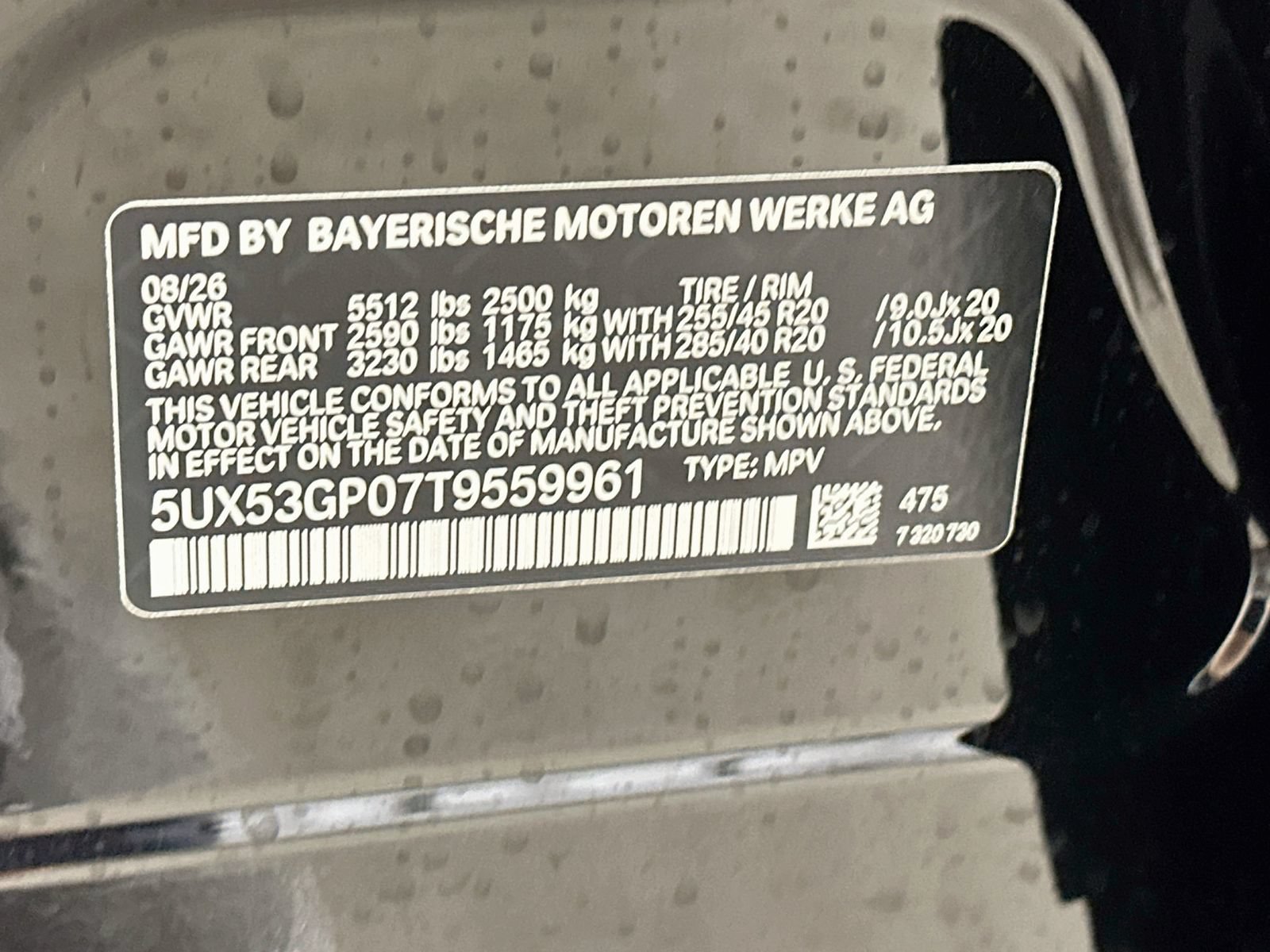 New 2026 BMW X3 xDrive30i w/ Convenience Package AWD/4WD image 48