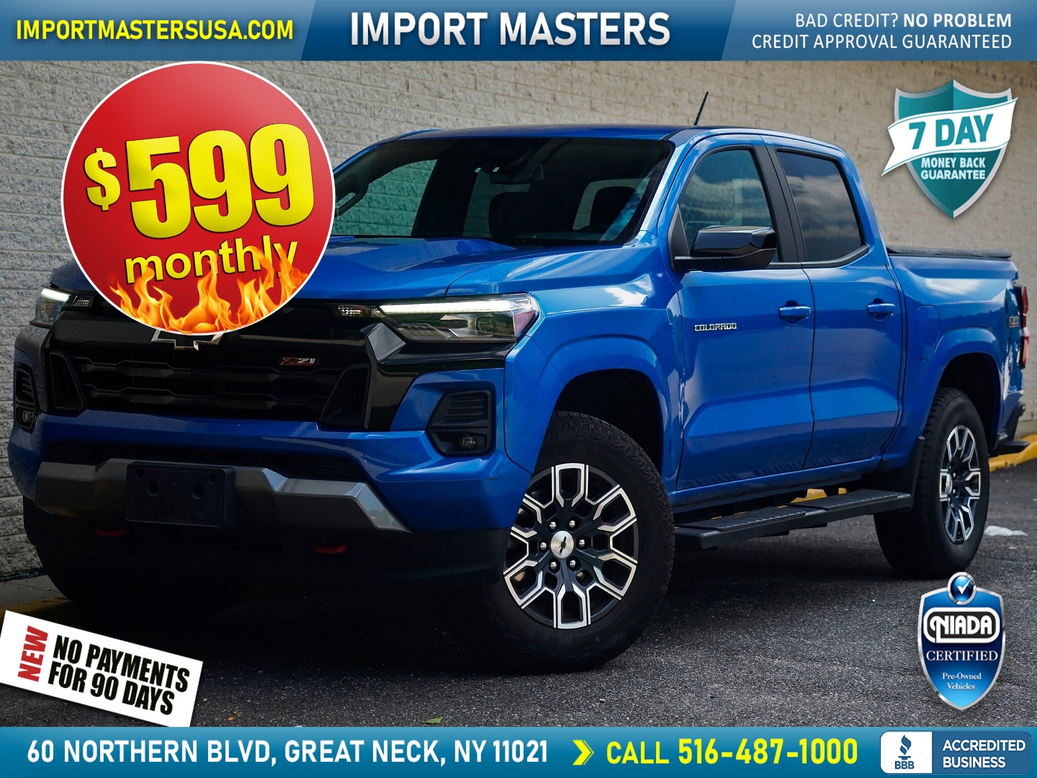 Used 2023 Chevrolet Colorado Z71 w/ Z71 Convenience Package 2 AWD/4WD image 1