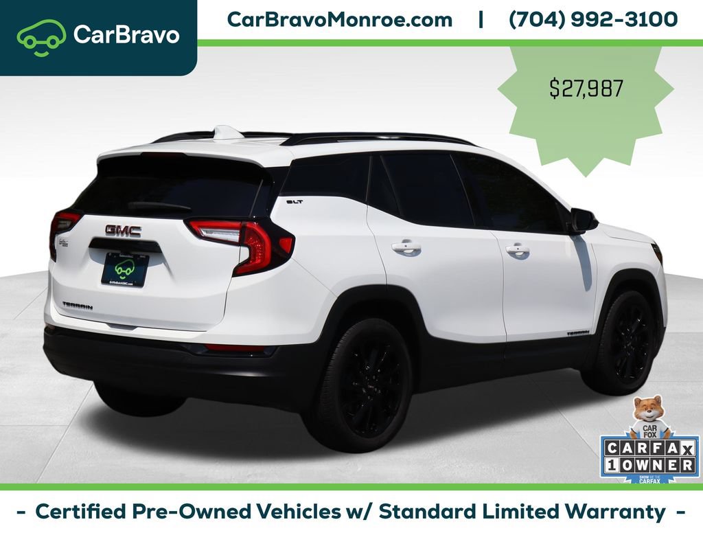 Certified 2024 GMC Terrain SLT w/ Infotainment Package II FWD image 7