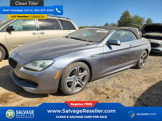 Used 2012 BMW 650i Convertible RWD image 1