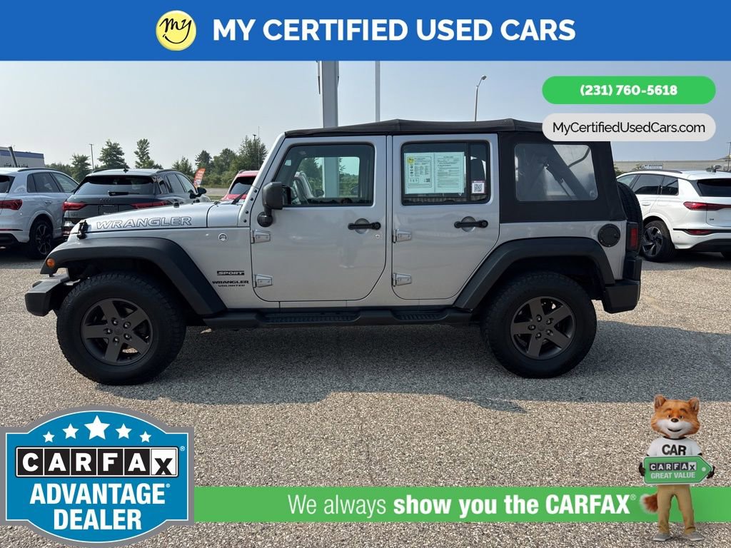 Used 2016 Jeep Wrangler Unlimited Sport w/ Trailer Tow Group image 4