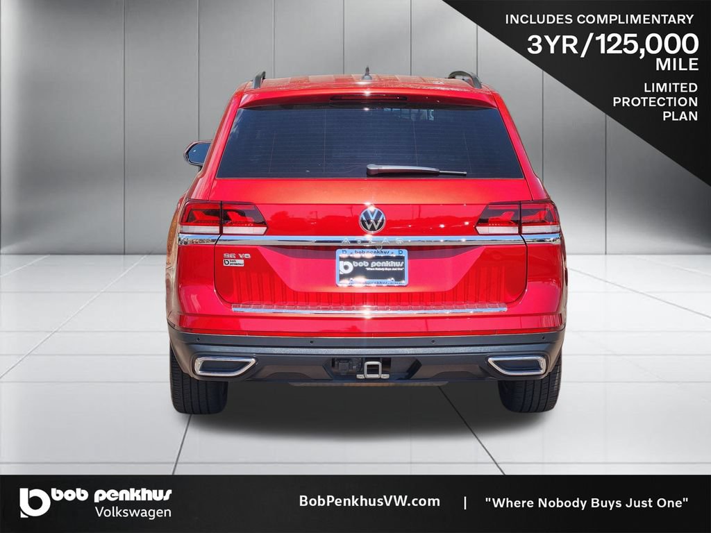 Used 2021 Volkswagen Atlas SE w/ Panoramic Sunroof Package FWD image 26