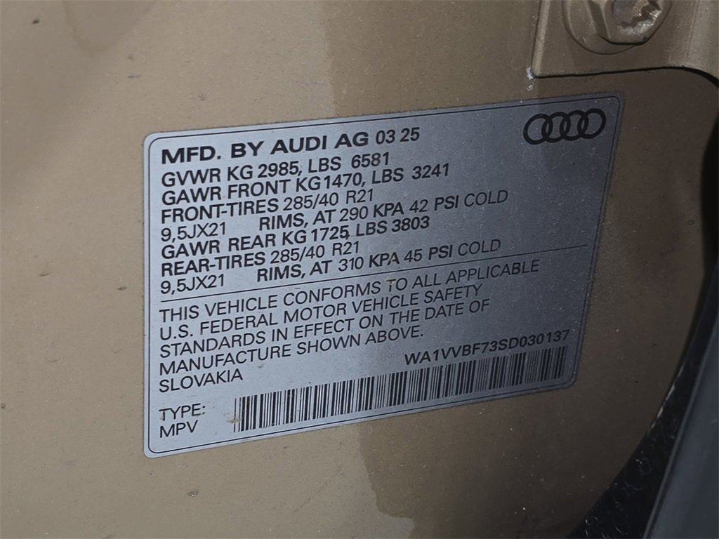 Used 2025 Audi Q7 3.0T Prestige w/ Prestige Package image 36