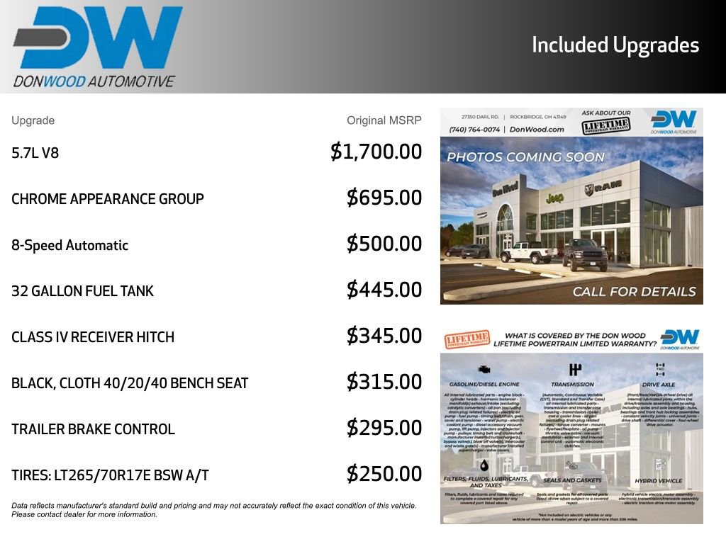 Used 2021 RAM 1500 Tradesman w/ Chrome Appearance Group image 3