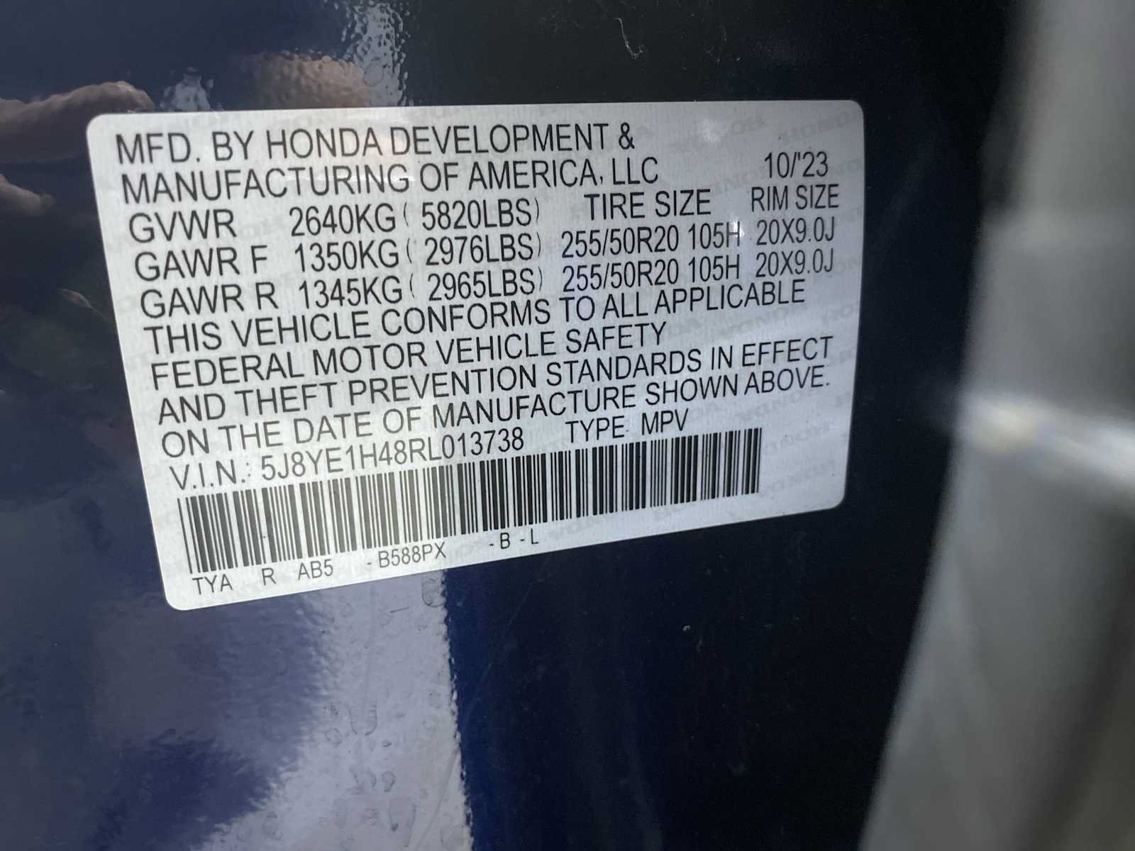 Certified 2024 Acura MDX SH-AWD w/ Technology Package image 21