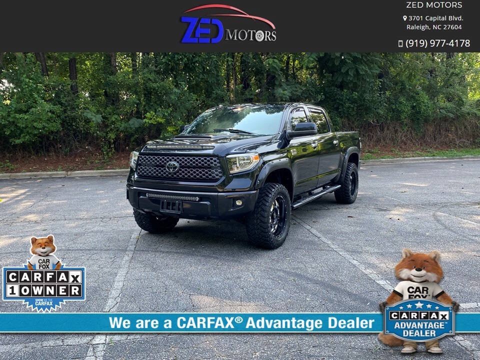 Used 2018 Toyota Tundra 1794 Edition AWD/4WD image 1