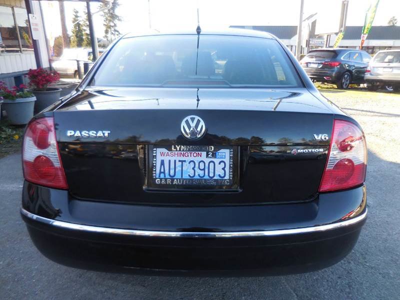 Used 2001 Volkswagen Passat GLX AWD/4WD image 4