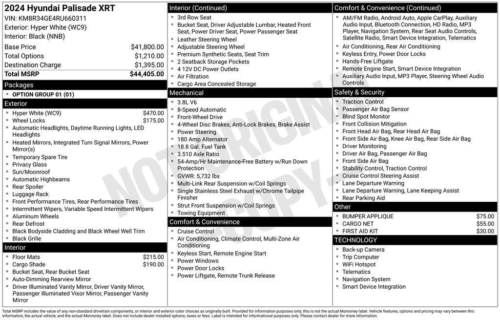 Used 2024 Hyundai Palisade XRT image 7