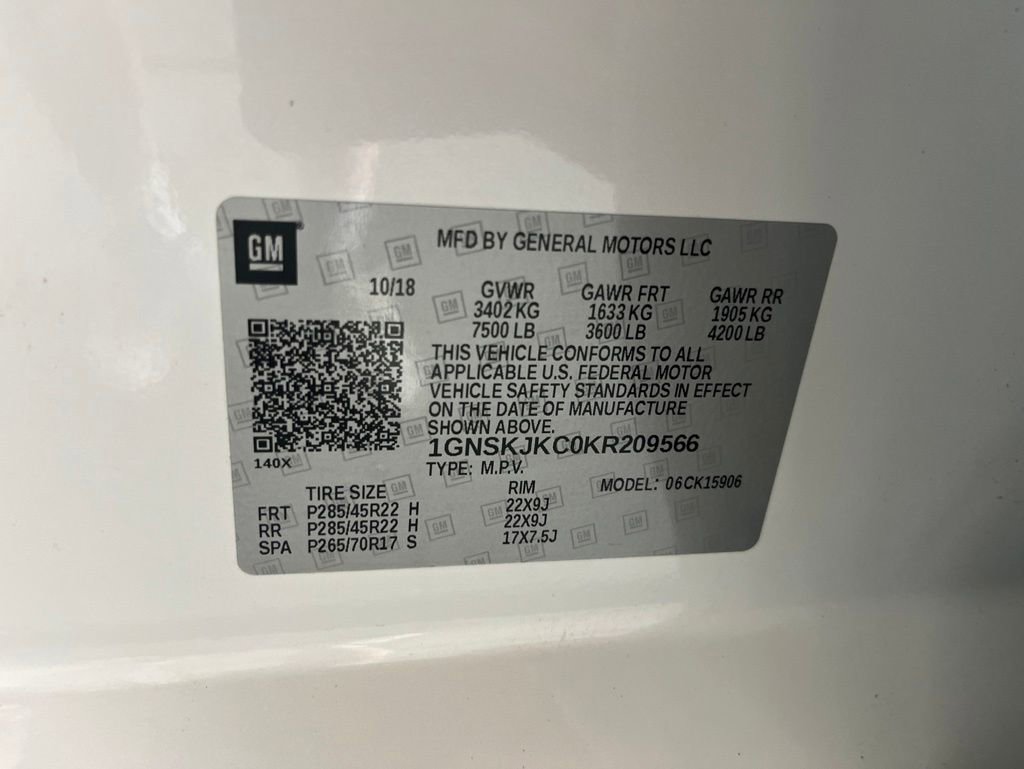 Used 2019 Chevrolet Suburban Premier AWD/4WD image 81