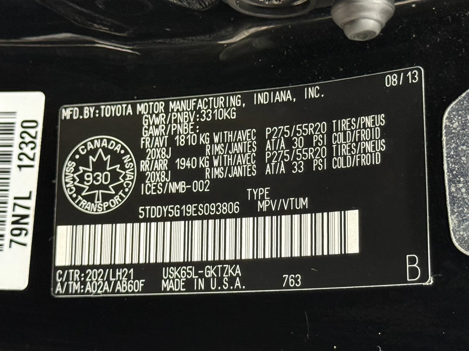 Used 2014 Toyota Sequoia Platinum AWD/4WD image 43