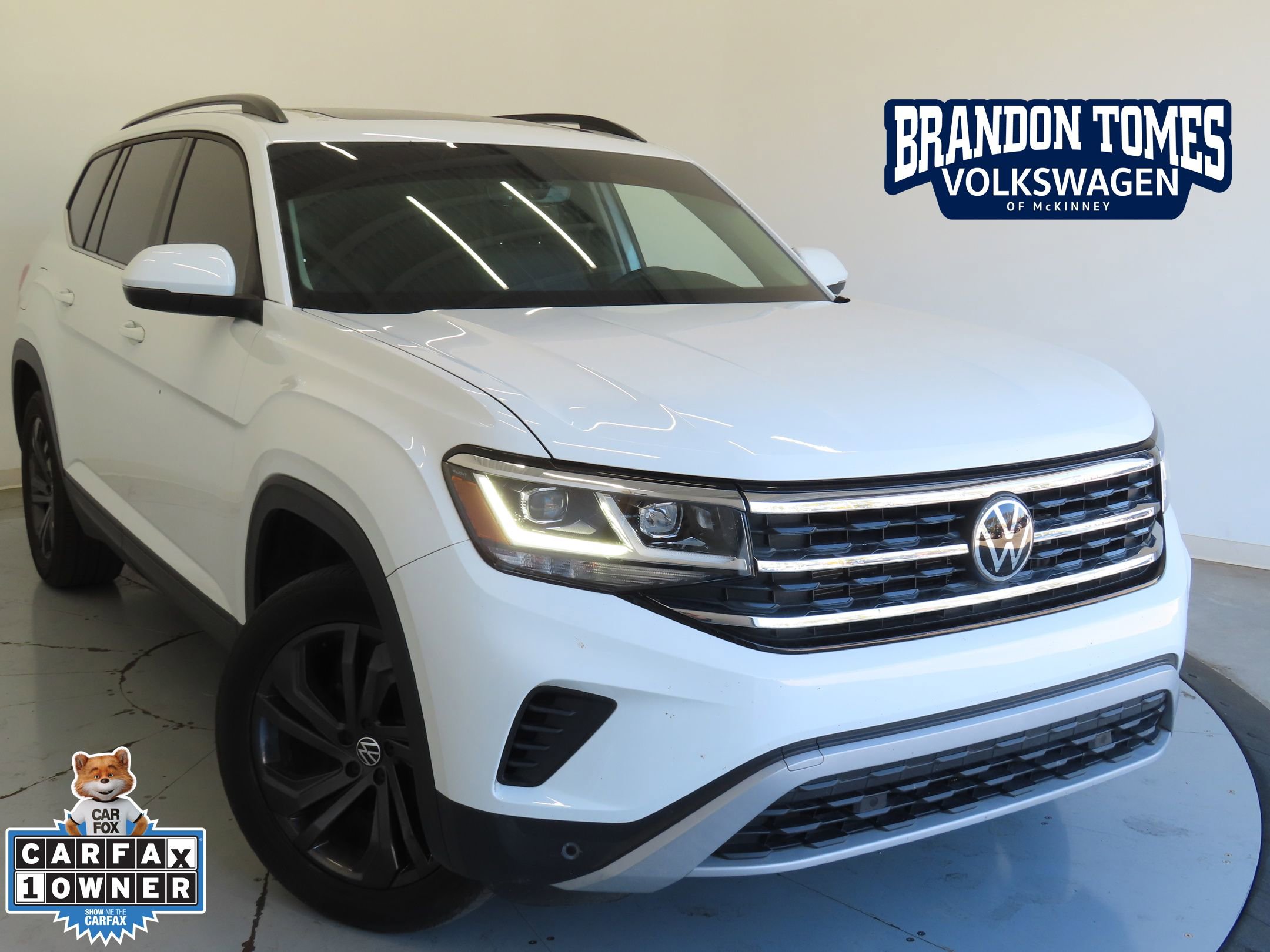 Used 2021 Volkswagen Atlas SE w/ Panoramic Sunroof Package