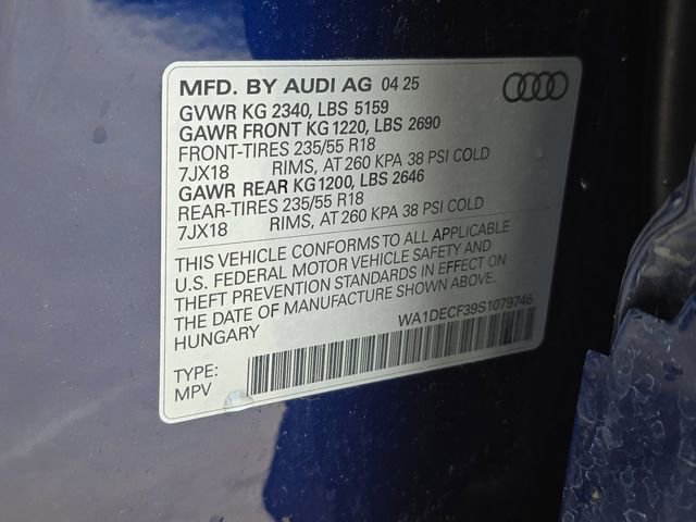 Used 2025 Audi Q3 2.0T Premium w/ Convenience Package AWD/4WD image 40
