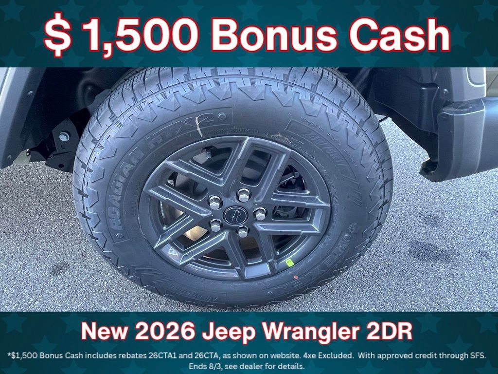 New 2026 Jeep Wrangler Sport AWD/4WD image 14