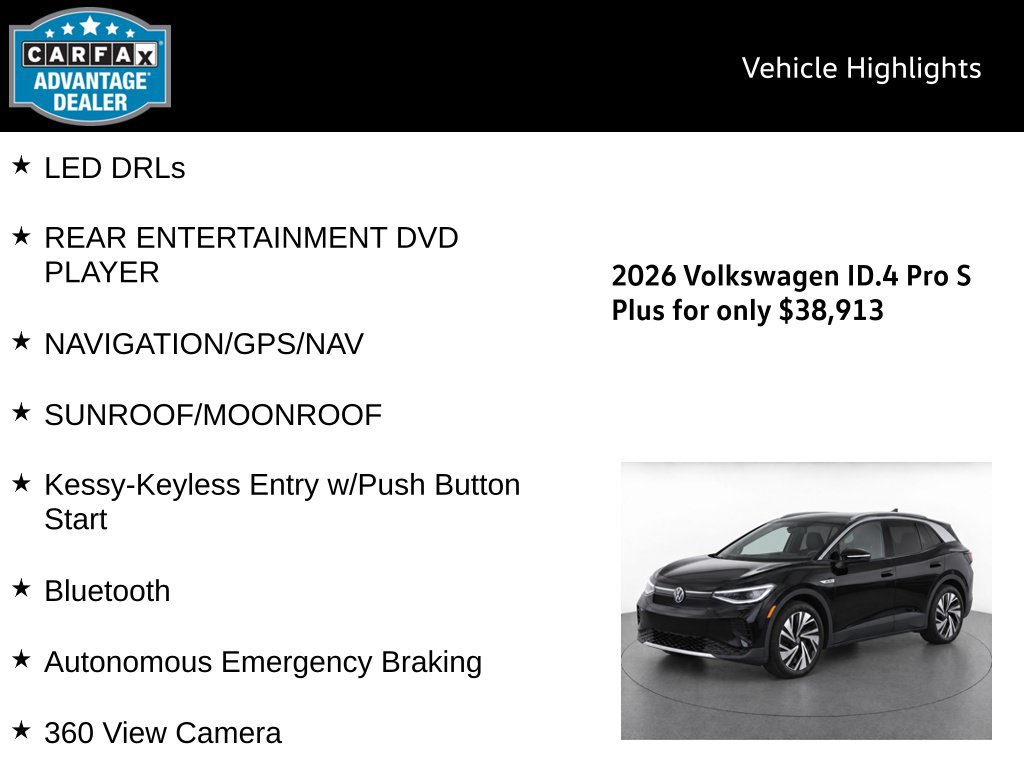 Certified 2026 Volkswagen ID.4 Pro S Plus AWD/4WD image 5