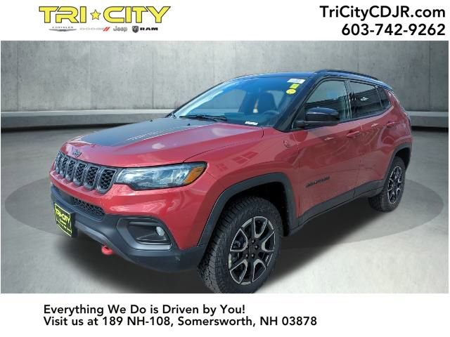New 2025 Jeep Compass Trailhawk w/ Sun and Sound Group