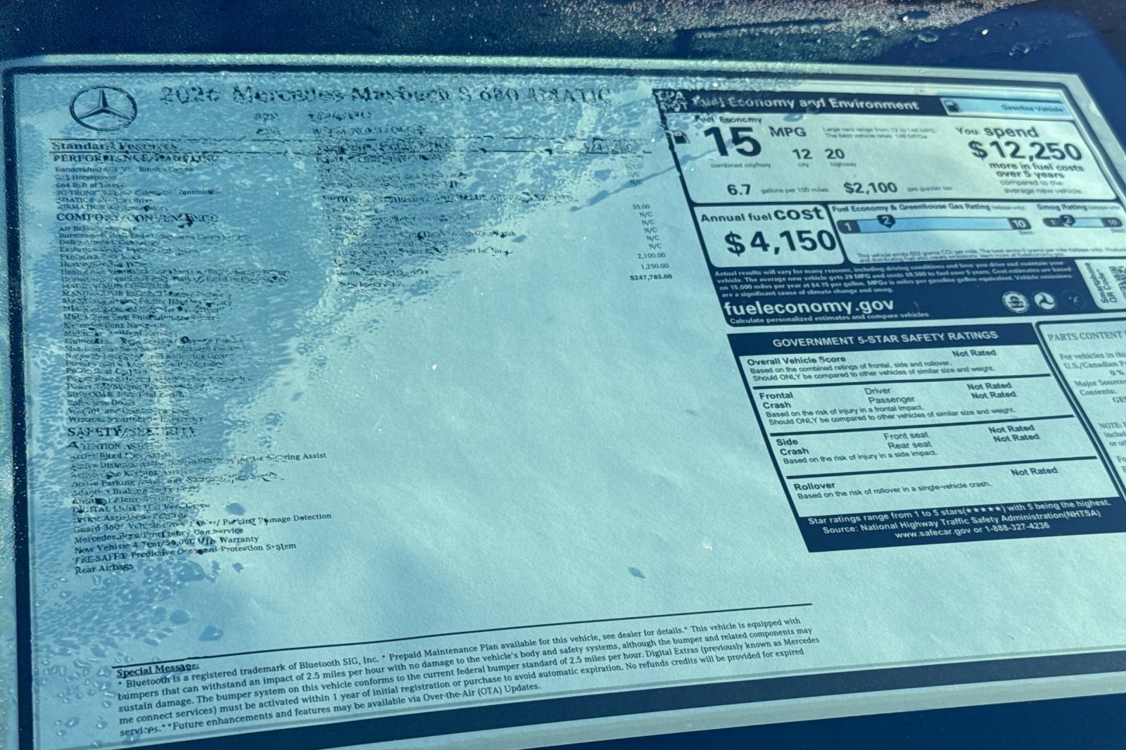 New 2026 Mercedes-Benz Maybach S 680 4MATIC image 29