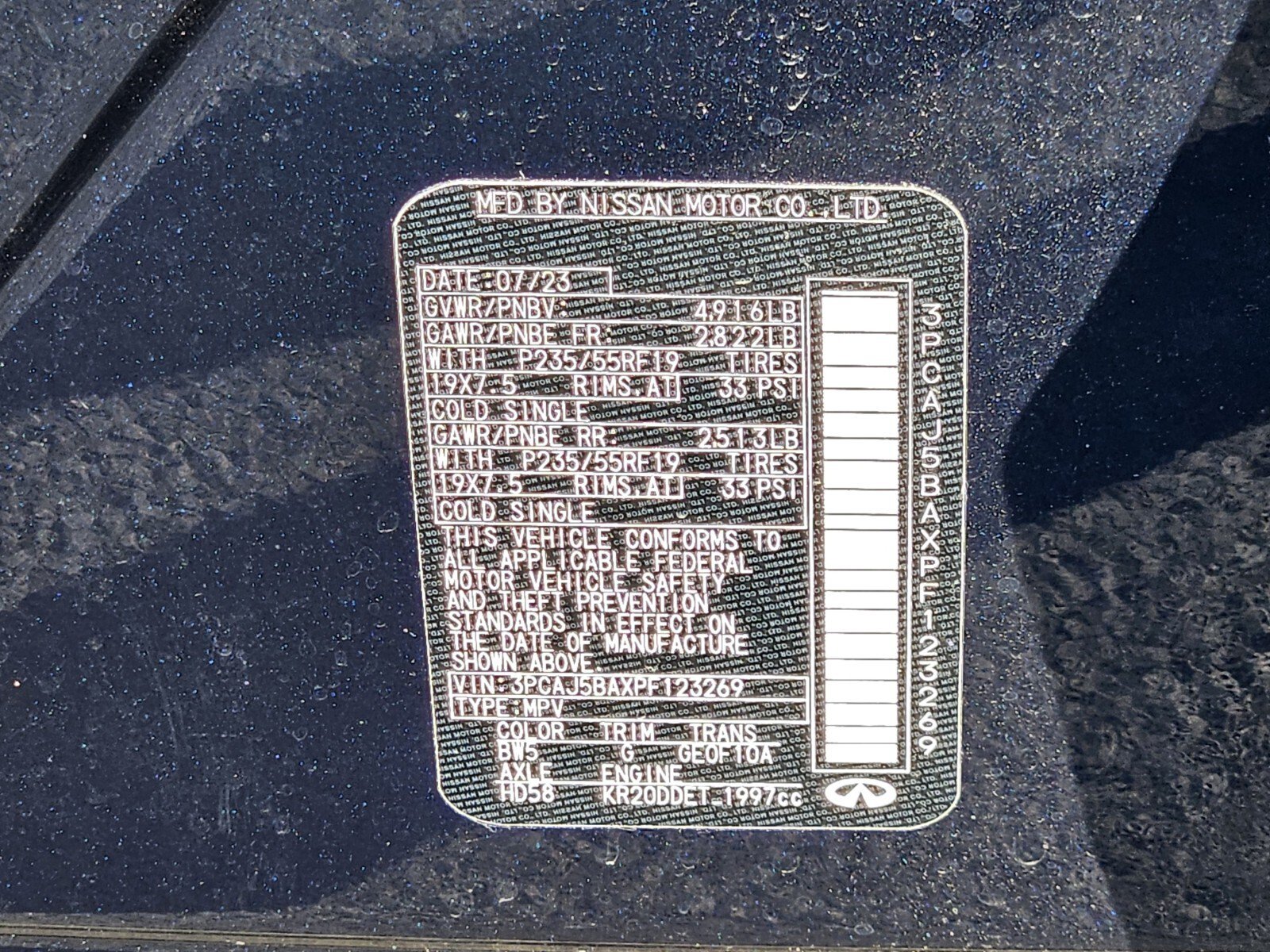 Used 2023 INFINITI QX50 Luxe FWD image 33