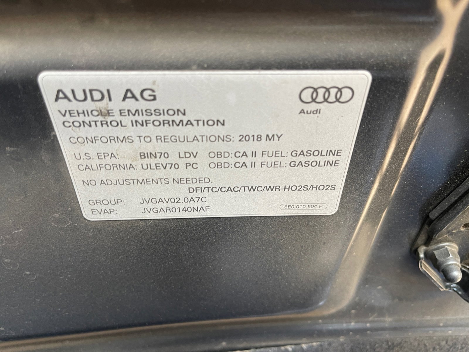 Used 2018 Audi A6 2.0T Premium w/ 20" Black Optic Package image 26