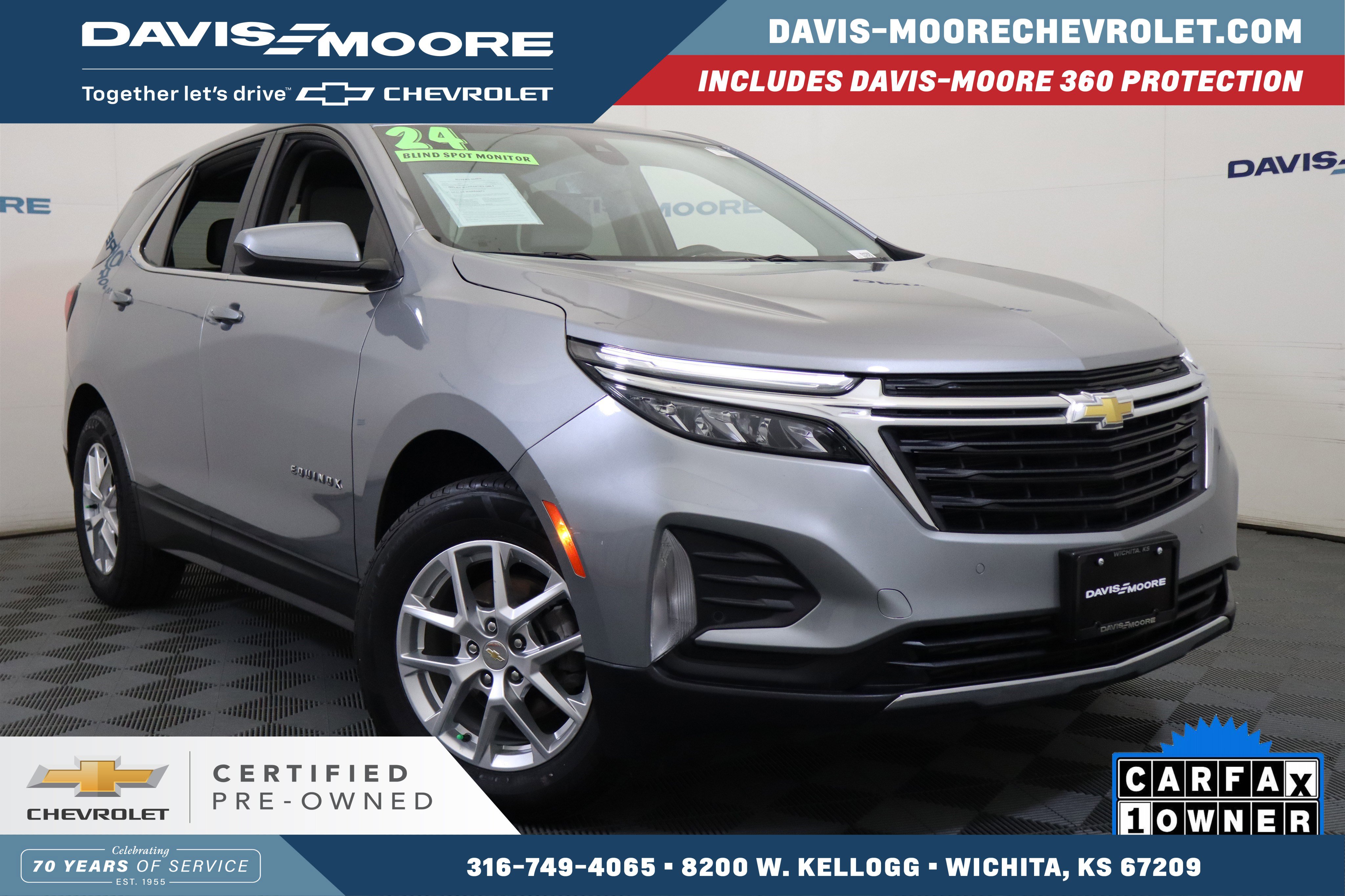 Certified 2024 Chevrolet Equinox LT
