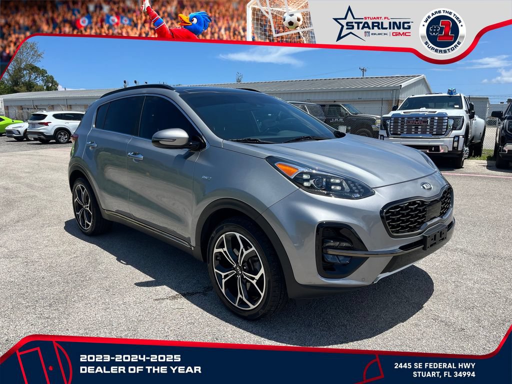 Used 2022 Kia Sportage SX AWD/4WD video 3