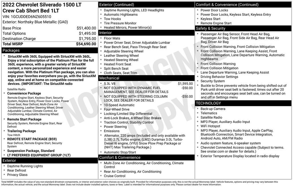 Used 2022 Chevrolet Silverado 1500 LT AWD/4WD image 21