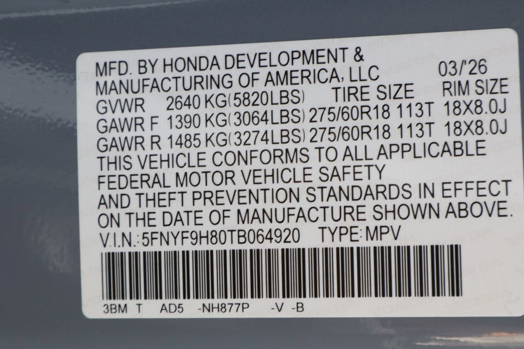 Used 2026 Honda Passport TrailSport Elite image 35