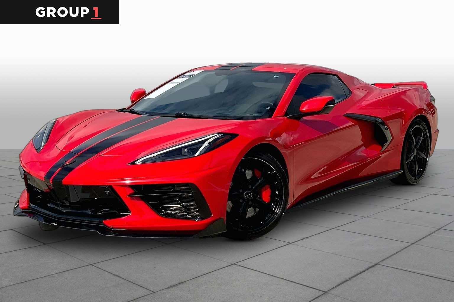 Used 2021 Chevrolet Corvette Stingray Premium Conv w/ Z51 Performance Package RWD image 1