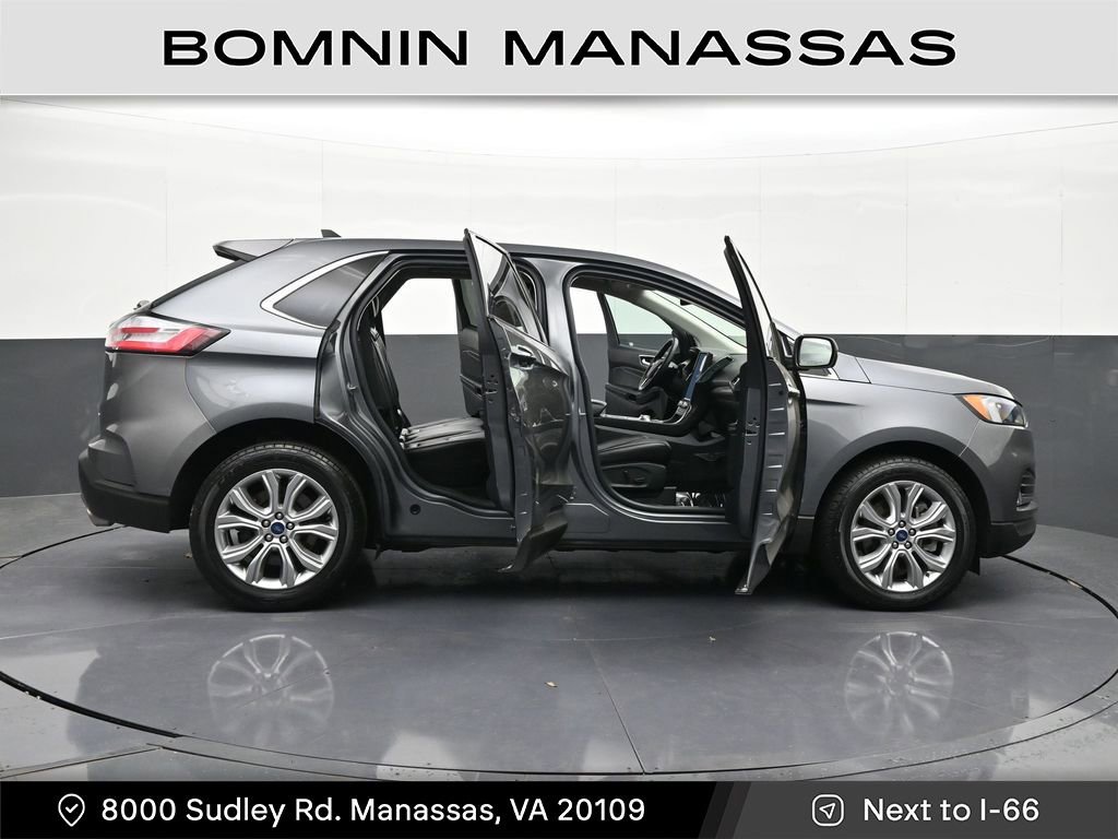 Used 2022 Ford Edge Titanium w/ Class II Trailer Tow Package AWD/4WD image 38