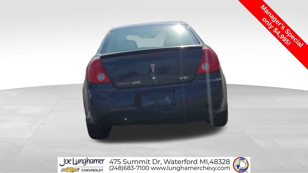 Used 2009 Pontiac G6 Sedan w/ Sport Package 2 image 8