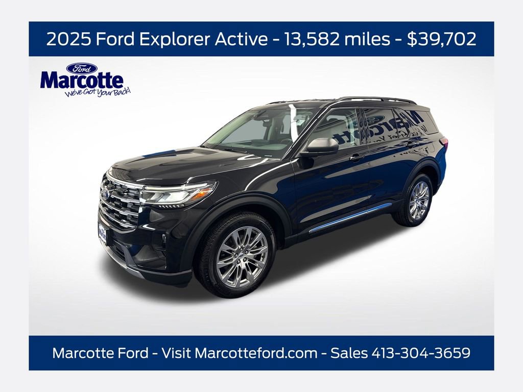Certified 2025 Ford Explorer Active w/ Active Comfort Package AWD/4WD image 1