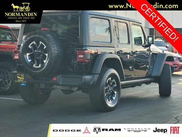 Certified 2024 Jeep Wrangler Unlimited Rubicon 4xe AWD/4WD image 3