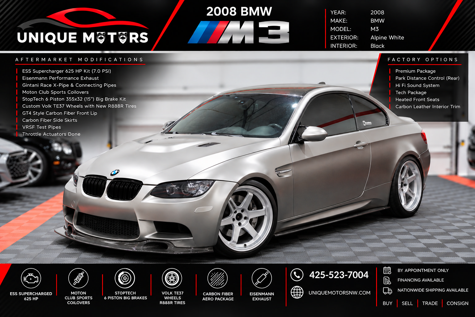 Used 2008 BMW M3 Coupe