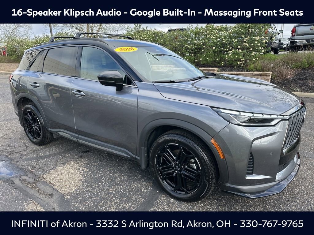 Certified 2026 INFINITI QX60 Sport w/ Dark Cargo Package AWD/4WD image 16