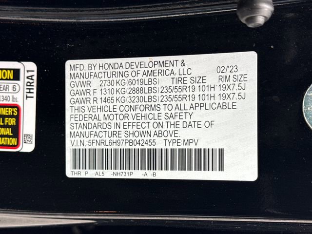 Used 2023 Honda Odyssey Elite image 24