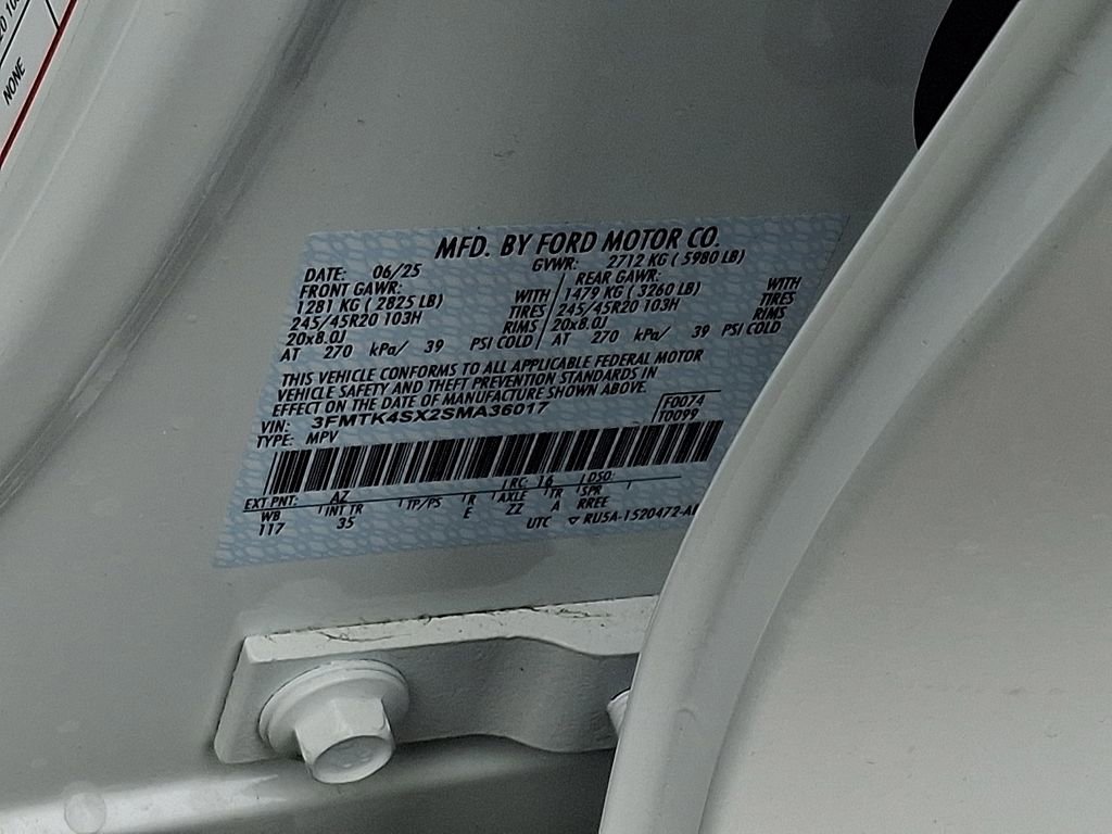 New 2025 Ford Mustang Mach-E GT w/ Interior Protection Package image 18