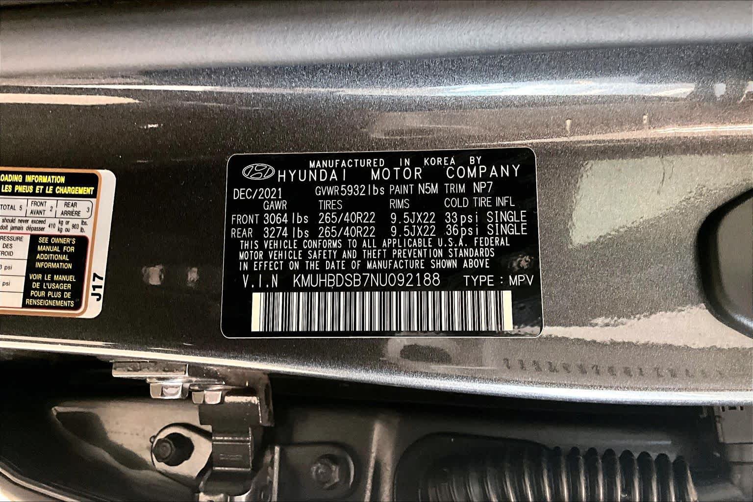 Used 2022 Genesis GV80 2.5T w/ Prestige Package 04 AWD/4WD image 32